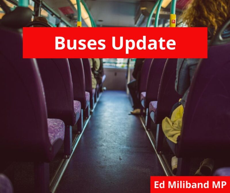 Buses Update graphic