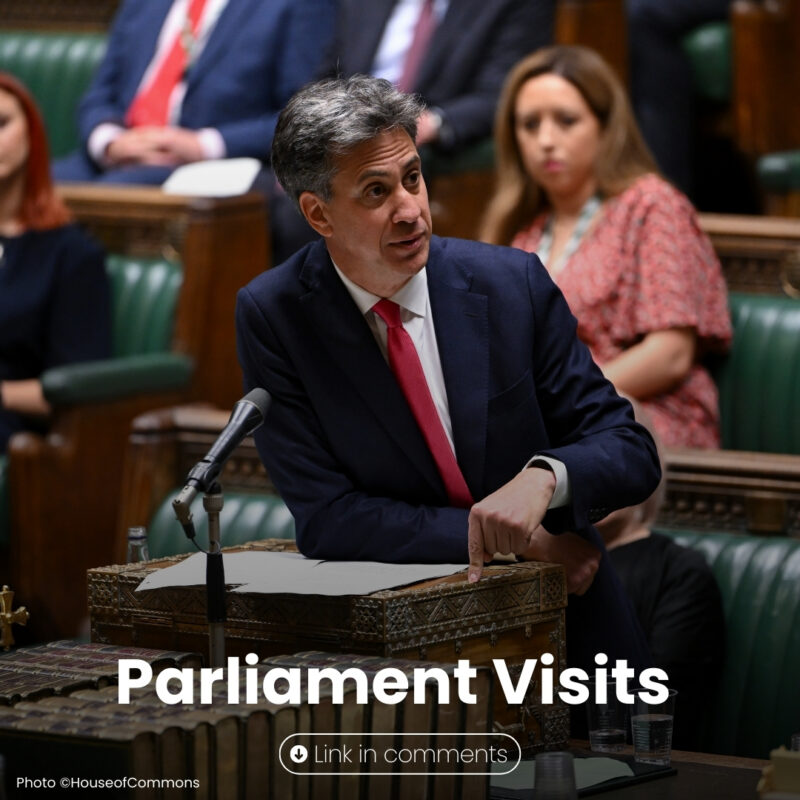 Parliament visits
